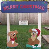 ADOPT. Don't Shop for Christmas Yard Art